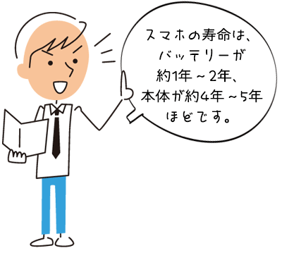 スマホの寿命はどのくらい 廃棄のタイミングや方法などご紹介